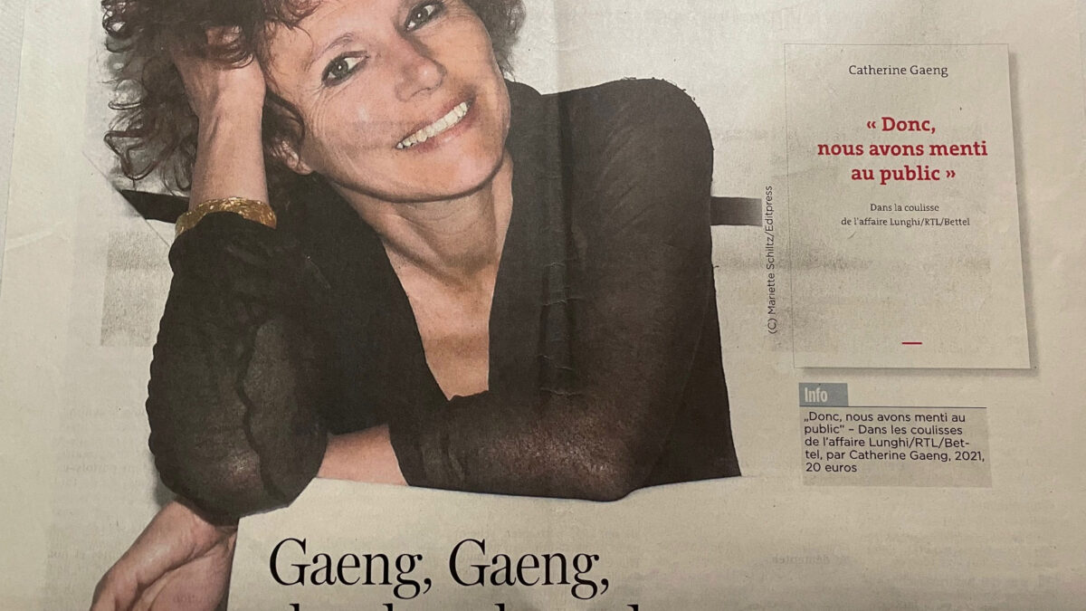 Das Ehepaar Lunghi–Gaeng vor Gericht -Verletzung des Untersuchungsgeheimnisses und Hehlerei – ein Prozess mit Signalwirkung