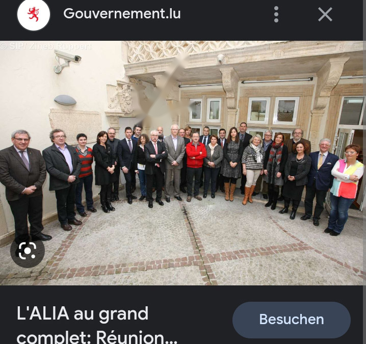 ALIA : Paradebeispill vu Copinage a Seelschaften