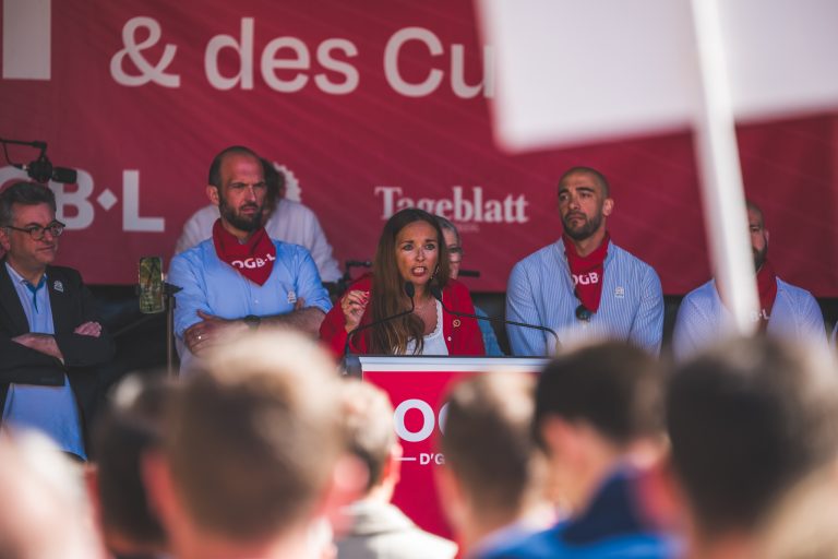 Den OGBL an de Mindestloun, d’Nora Back an hiert Grondakommes
